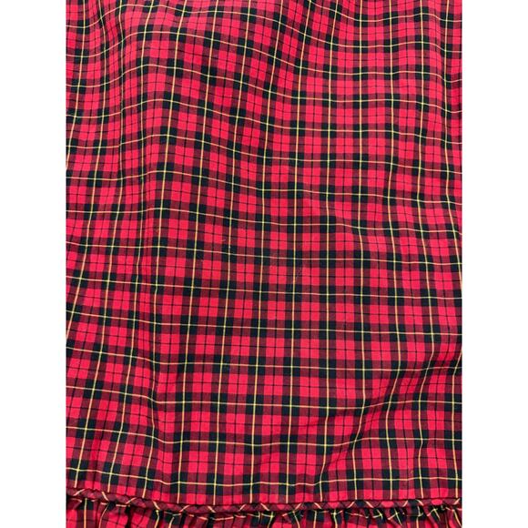 Polo Ralph Lauren Girls Red Plaid Sleeveless Dress Size 10 Holiday Classic - Picture 2 of 8